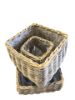 Afbeelding van Squar basket set of 3 PROMO (last items)