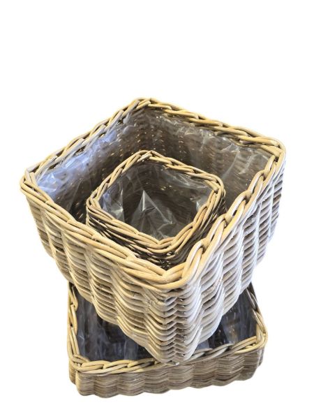 Picture of Squar basket set of 3