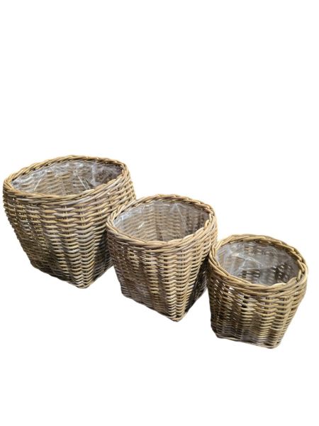 Image sur Round basket set of 3