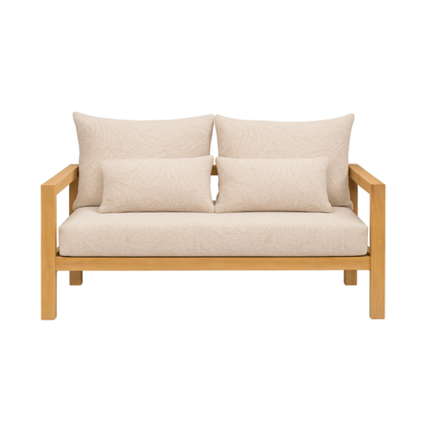 Afbeelding van Lounge bench 2-seater + Cushions 200 cm